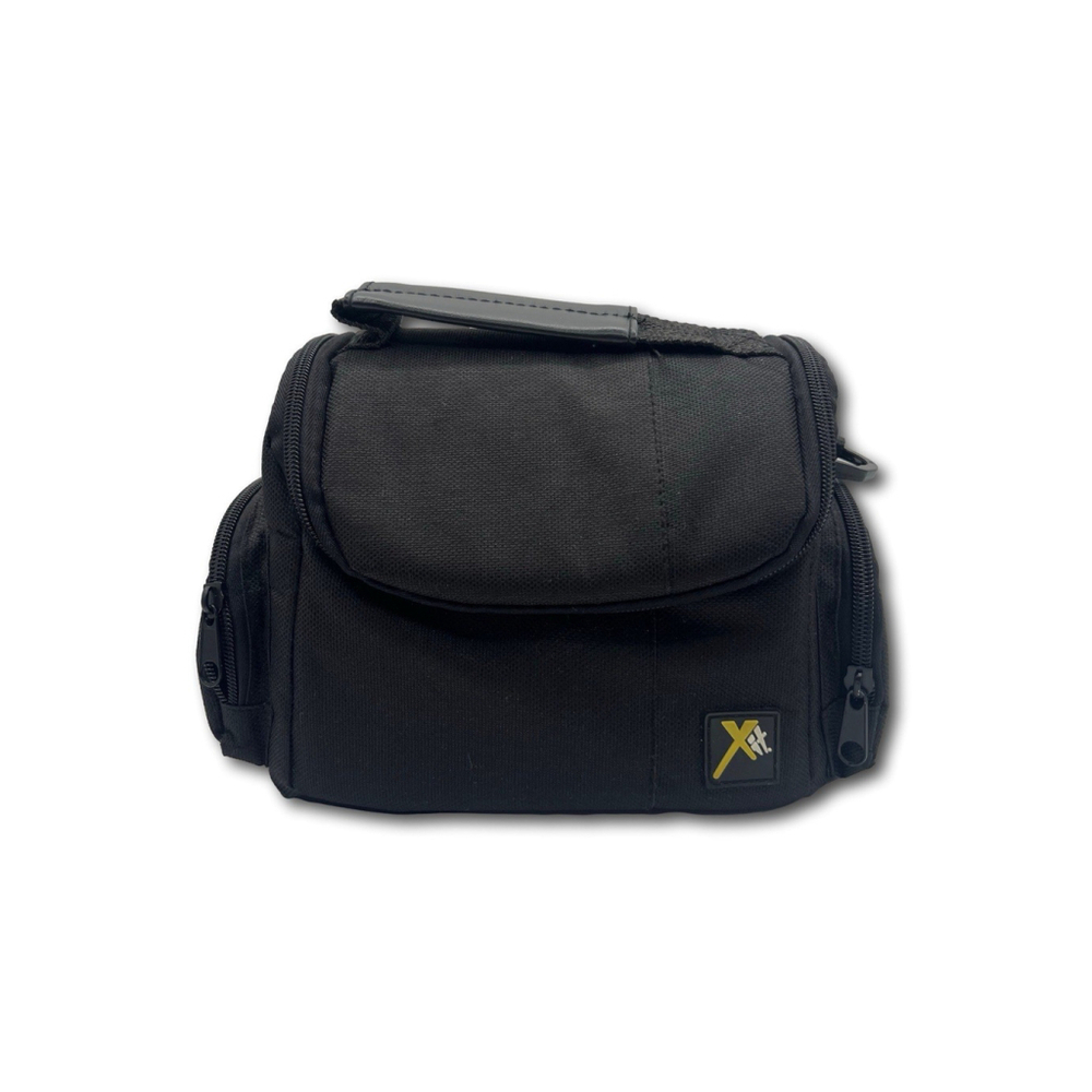 Deluxe Digital Photo Video Camera Camcorder Padded Carrying Case Black
